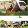 2-8 People Fully Automatic Camping Tent Windproof Waterproof Automatic Pop-up Tent Family Outdoor In